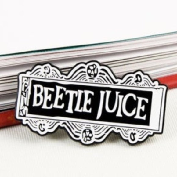 3/$15~Beetlejuice Enamel Lapel/Tack Pin - Picture 1 of 3